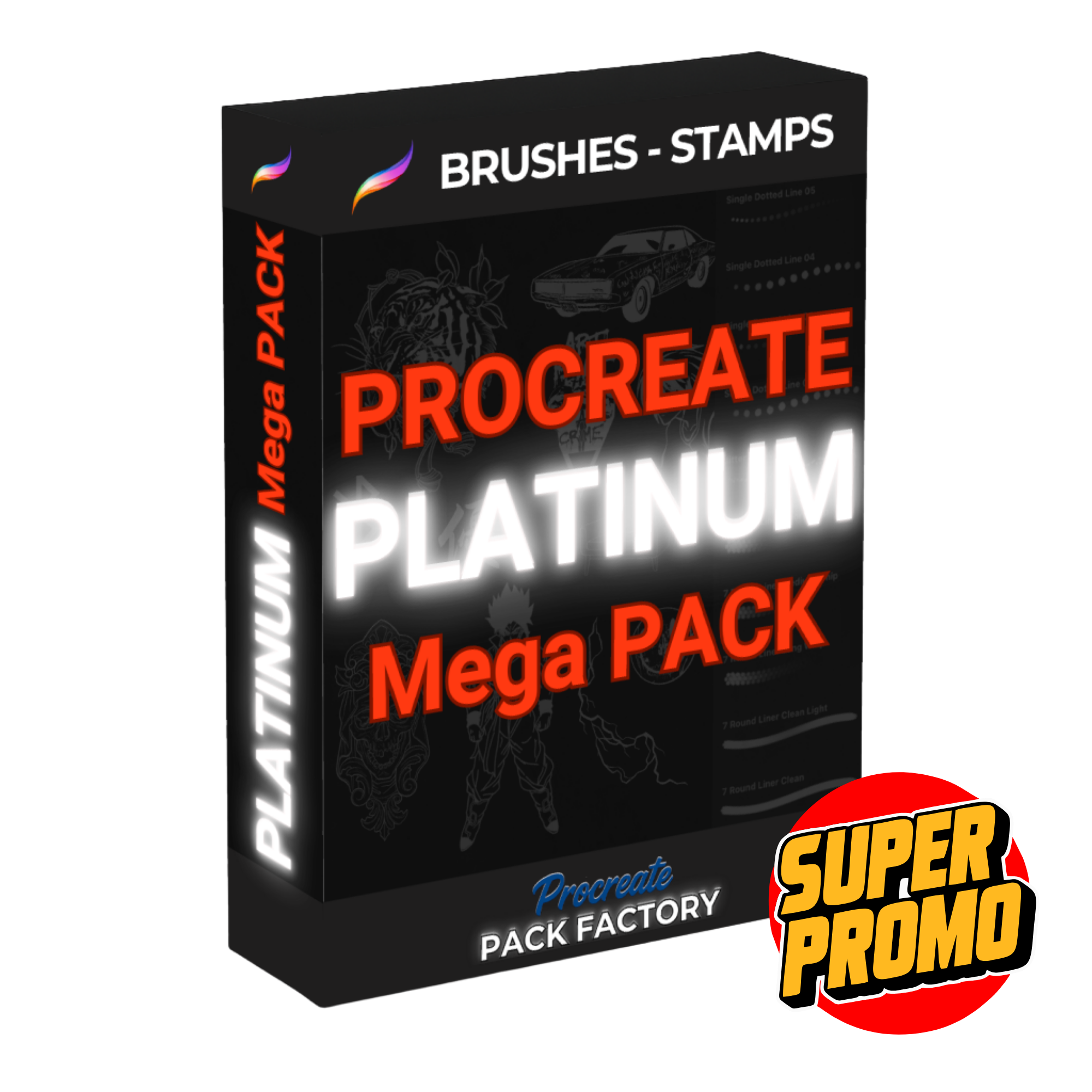 Procreate PLATINUM Mega Pack